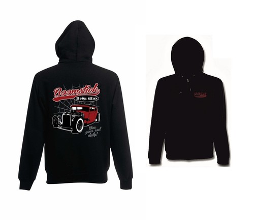 Sweatshirt jacket black hot - jacket, v8