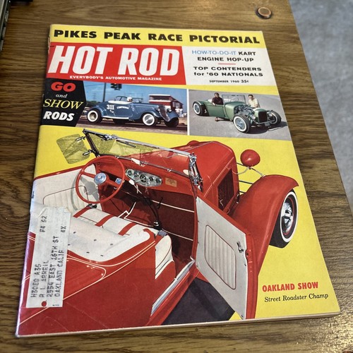 Hot rod magazine 1960 - rod,