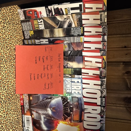 Hot rod magazine lot - hot,