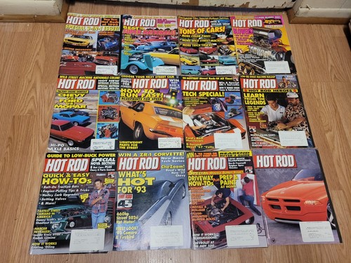 Vintage hot rod magazines - hot,