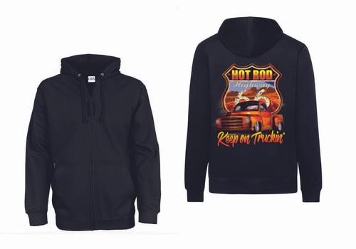 Sweatshirt jacket black car - sweatshirt,