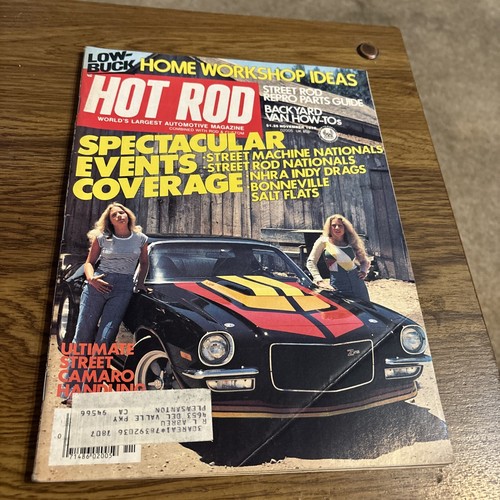 Hot rod magazine - magazine, 1976