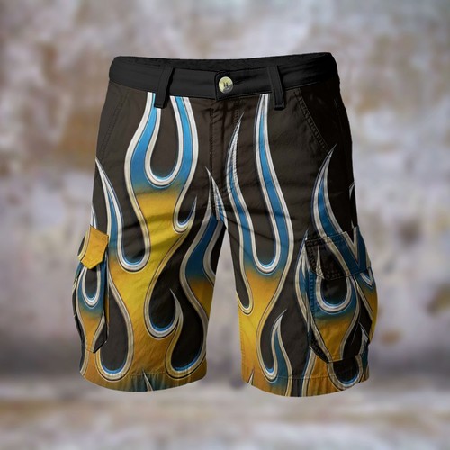 Loud graphic yellow flames - loud,