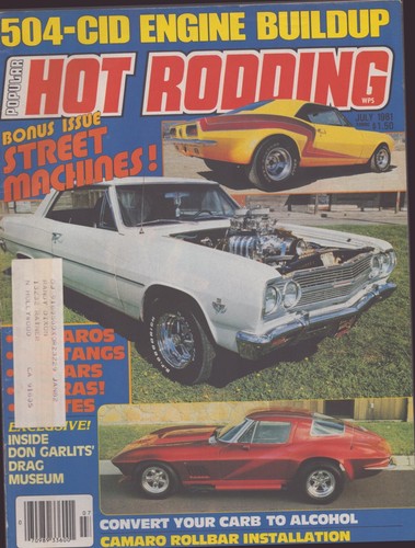 Popular hot rodding magazine - popular,