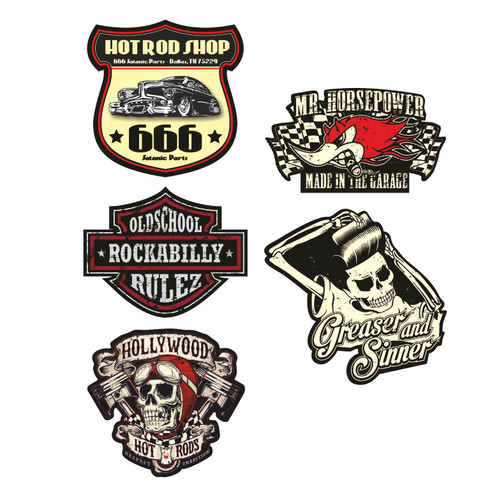 Grease stickers xxl - 5x,