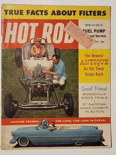 1957 hot rod magazine - hot,