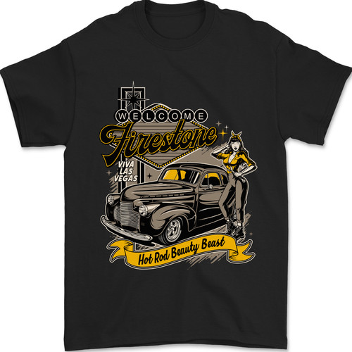 Hot rod beauty - beauty, beast