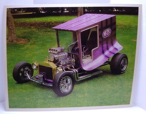 The milk truck crazy car - the,