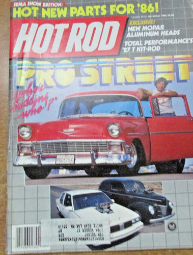 Hot rod magazine july - rod, 1986