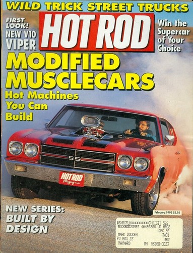 1992 hot rod magazine - hot,