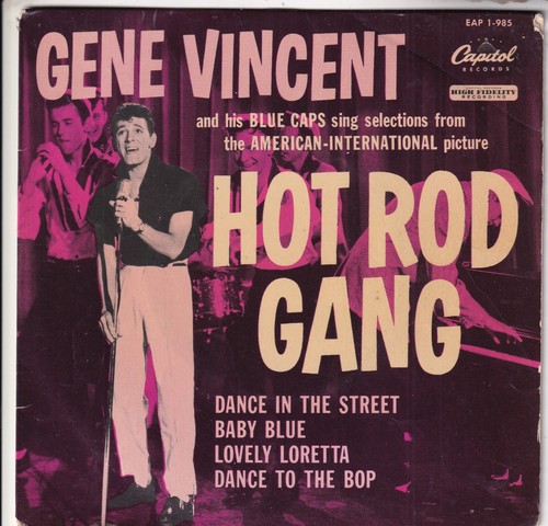 Rare gene vincent hot rod - gene, vincent..hot