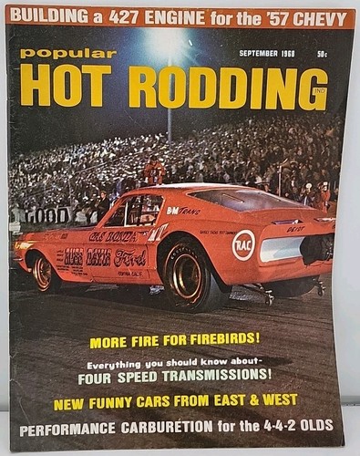 Popular hot rodding magazine - rodding,