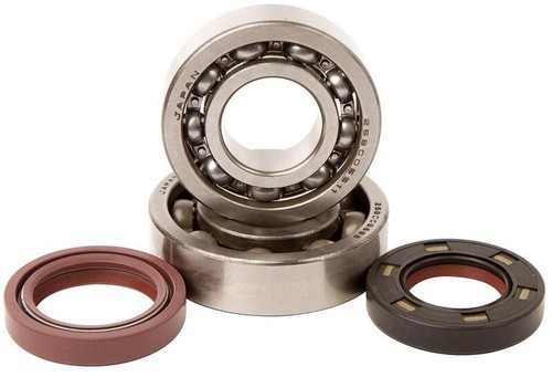 Crankshaft bearings and seals