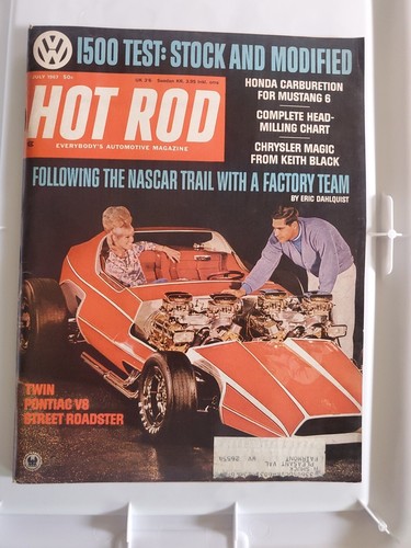 Hot rod magazine july - hot,