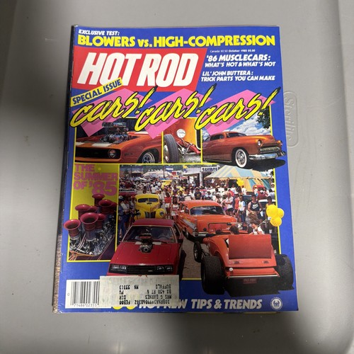 Hot rod magazine october - magazine,