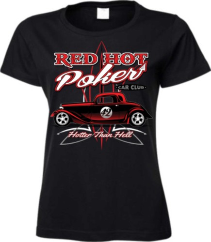 Shirt black with a - in,