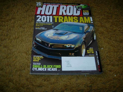 Hot rod magazine march - hot, 2010