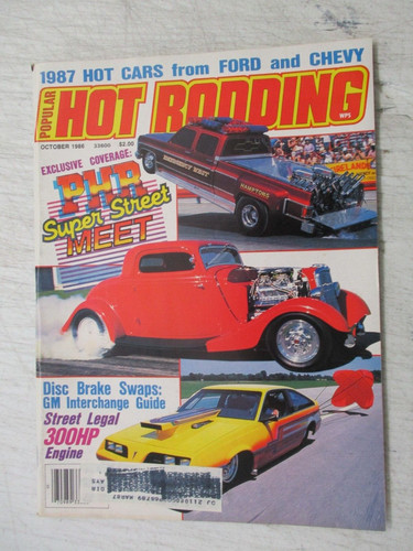 Popular hot rodding magazine - rodding,
