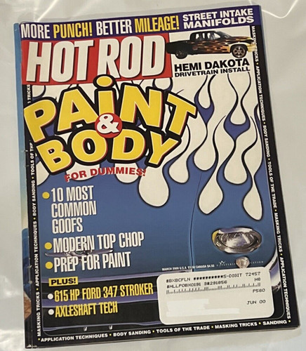 Hot rod magazine - magazine, march