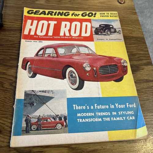 Hot rod magazine march - magazine,