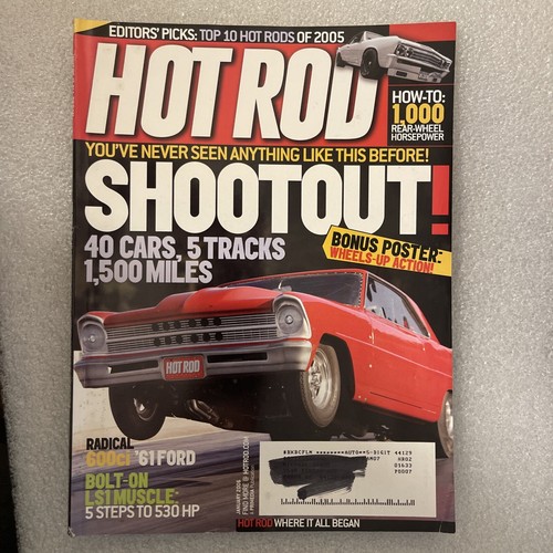 January 2006 hot rod magazine - 2006,