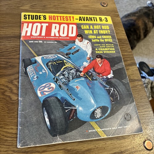 Hot rod magazine 1963 - 1963, june