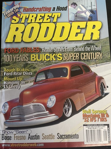 Street rodder magazine - street,