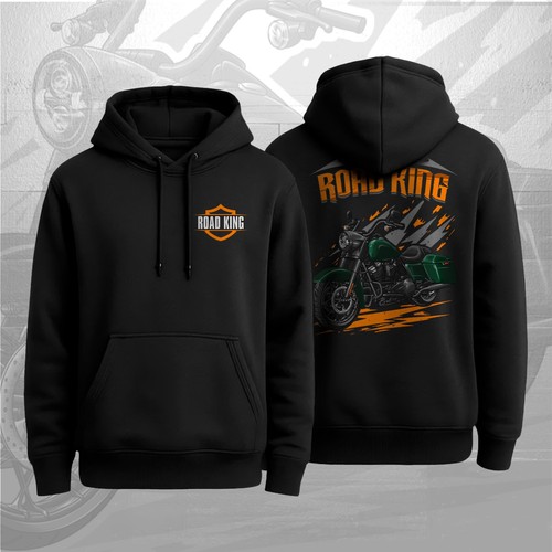 Harley davidson road king - road,