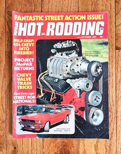 Vintage popular hot rodding - vintage,